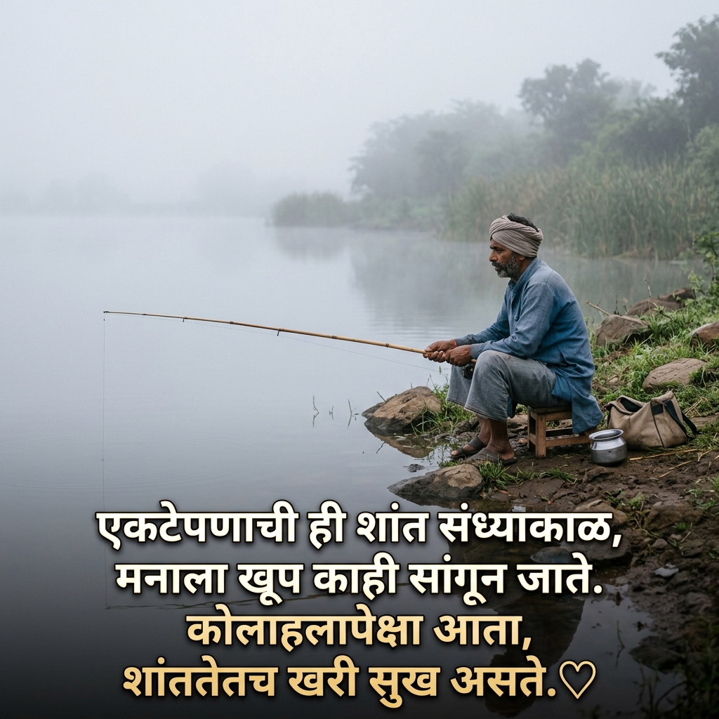 Alone Shayari in Marathi