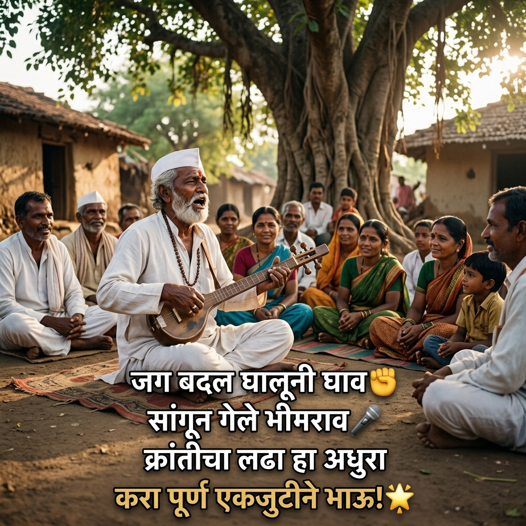 Annabhau Sathe Shayari in Marathi