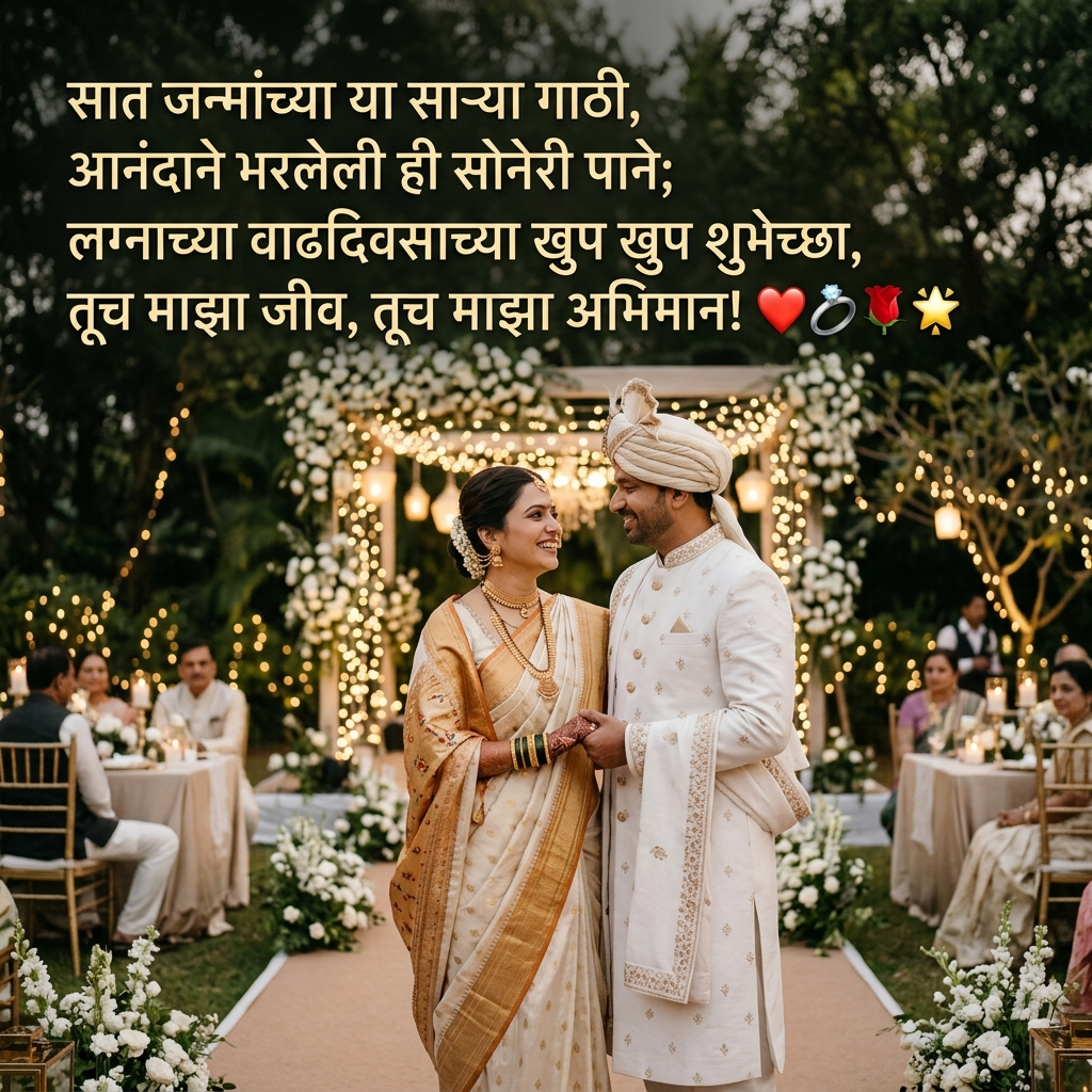Anniversary Shayari in Marathi