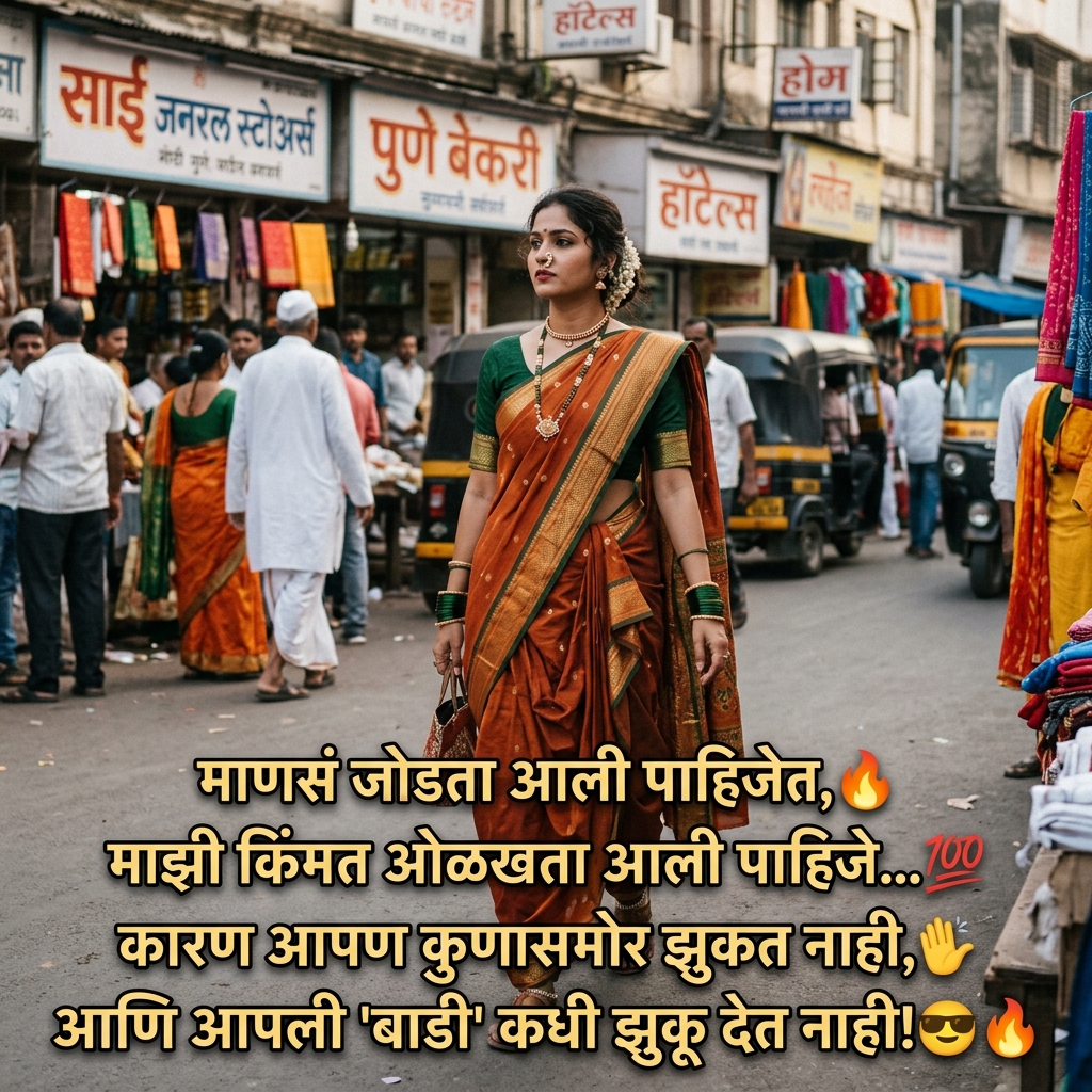 Attitude Shayari in Marathi