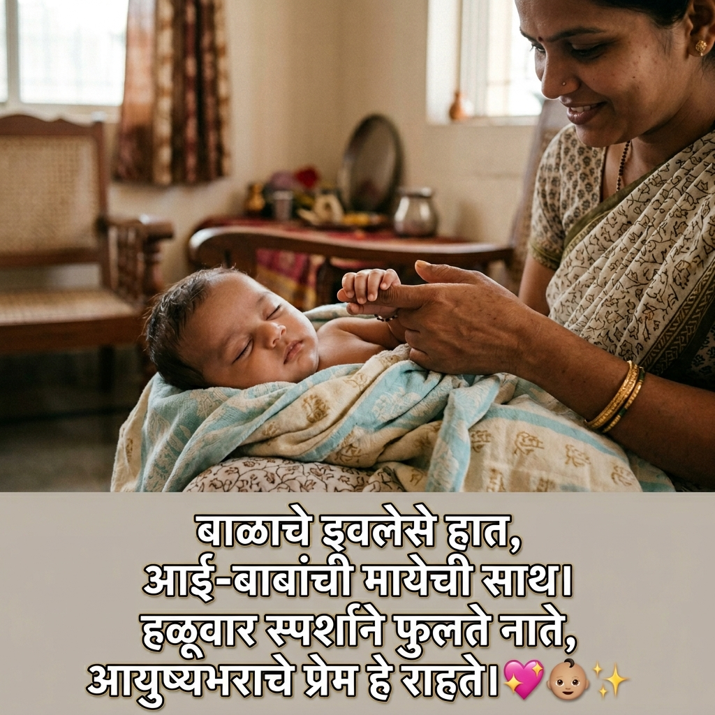 Baby Shayari in Marathi