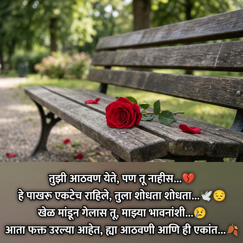 Bewafa Shayari in Marathi 