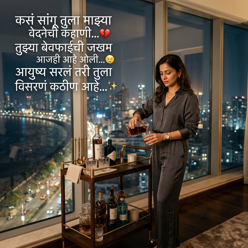 Bewafa Shayari in Marathi 