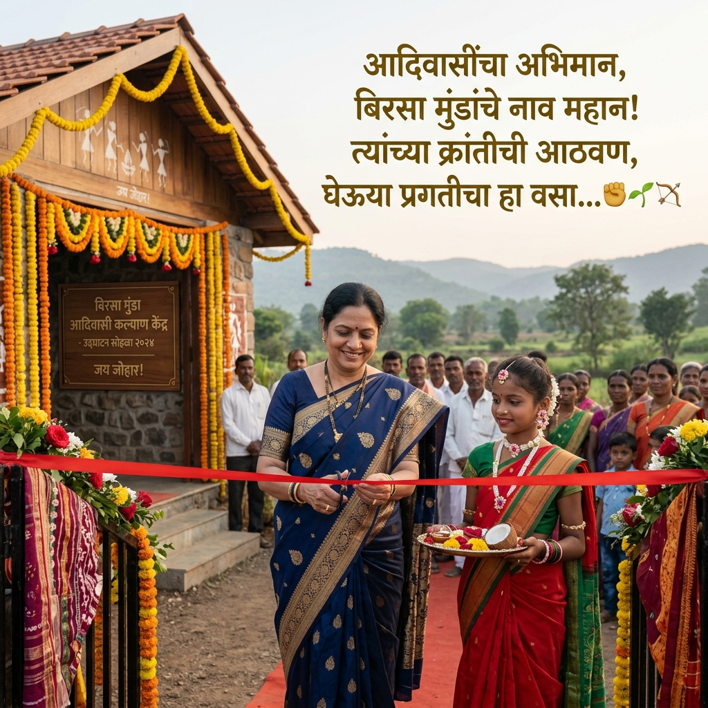Birsa Munda Shayari in Marathi