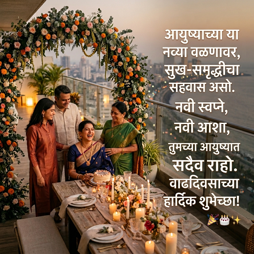 Birthday Shayari in Marathi