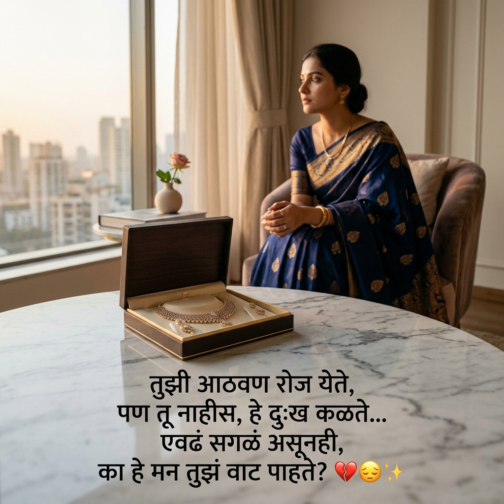Broken Heart Shayari in Marathi