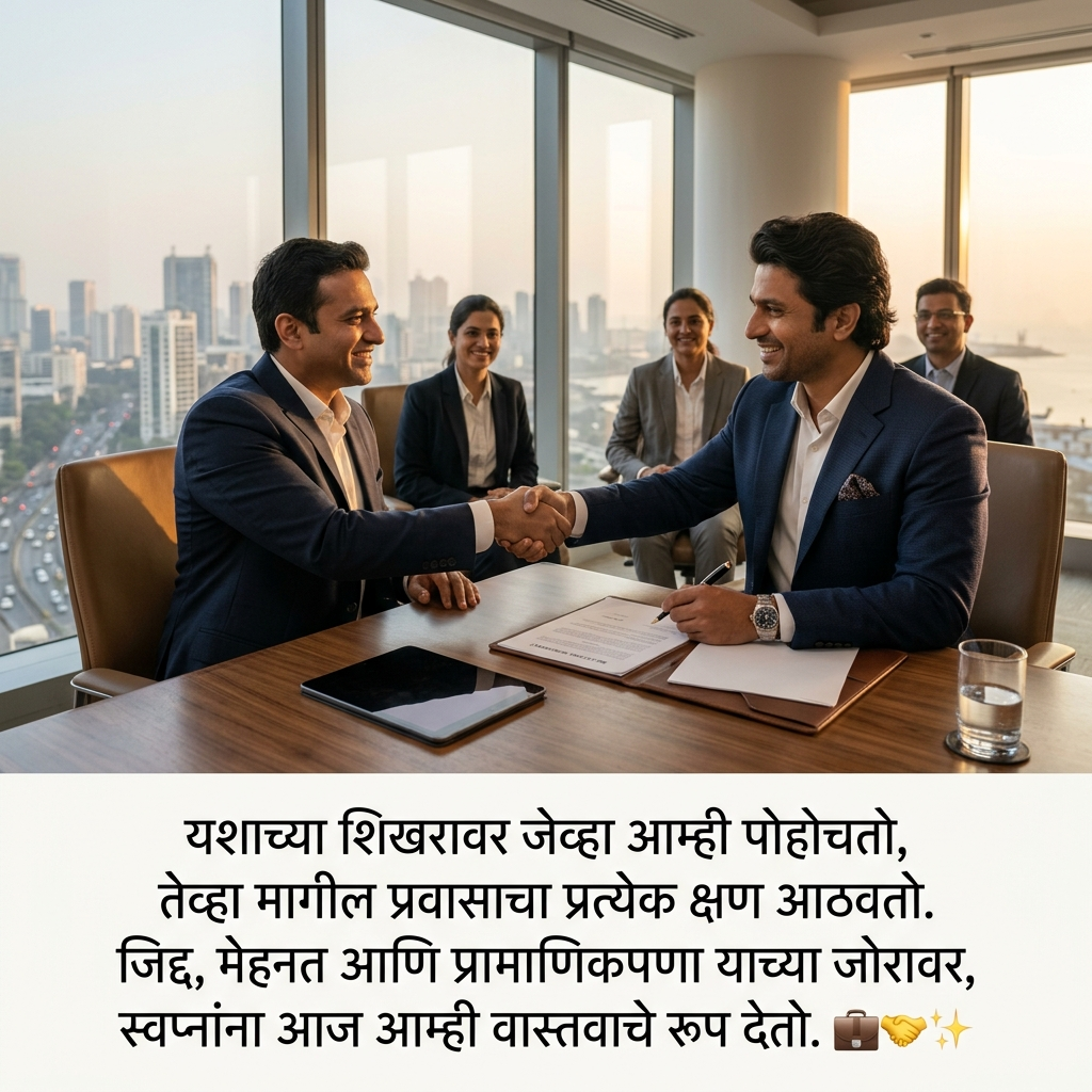 Business Shayari in Marathi