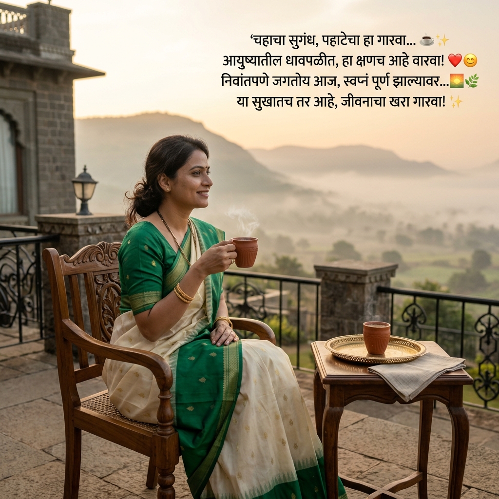 Chai Shayari in Marathi