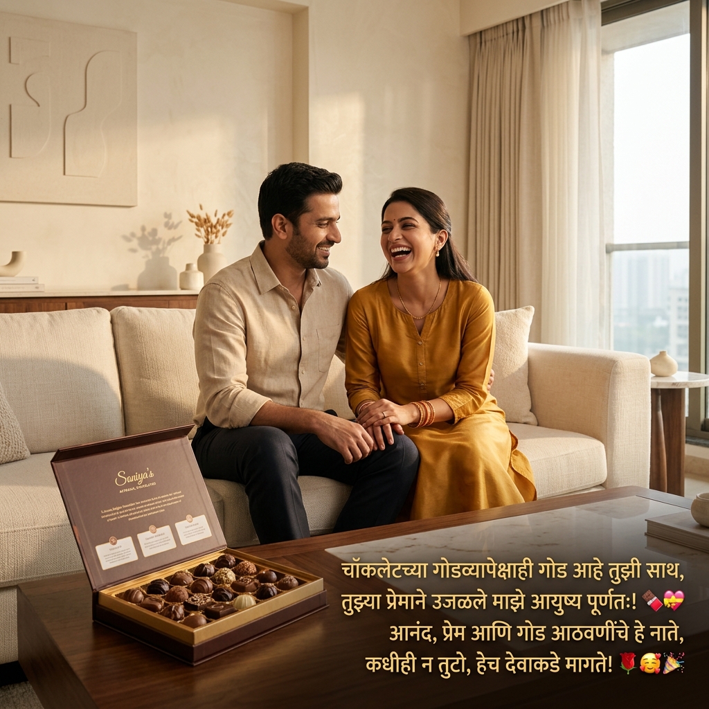 Chocolate Day Shayari in Marathi