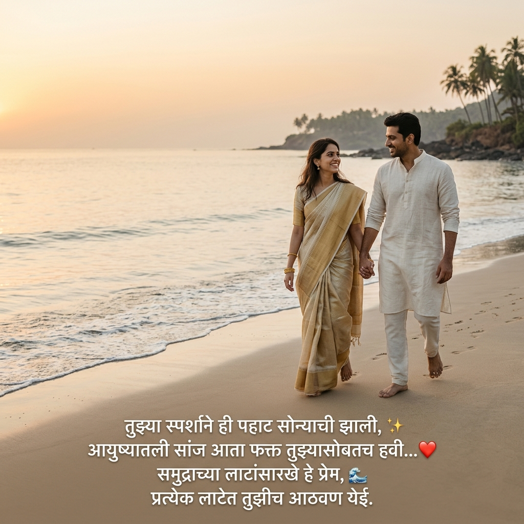 Couple Shayari in Marathi