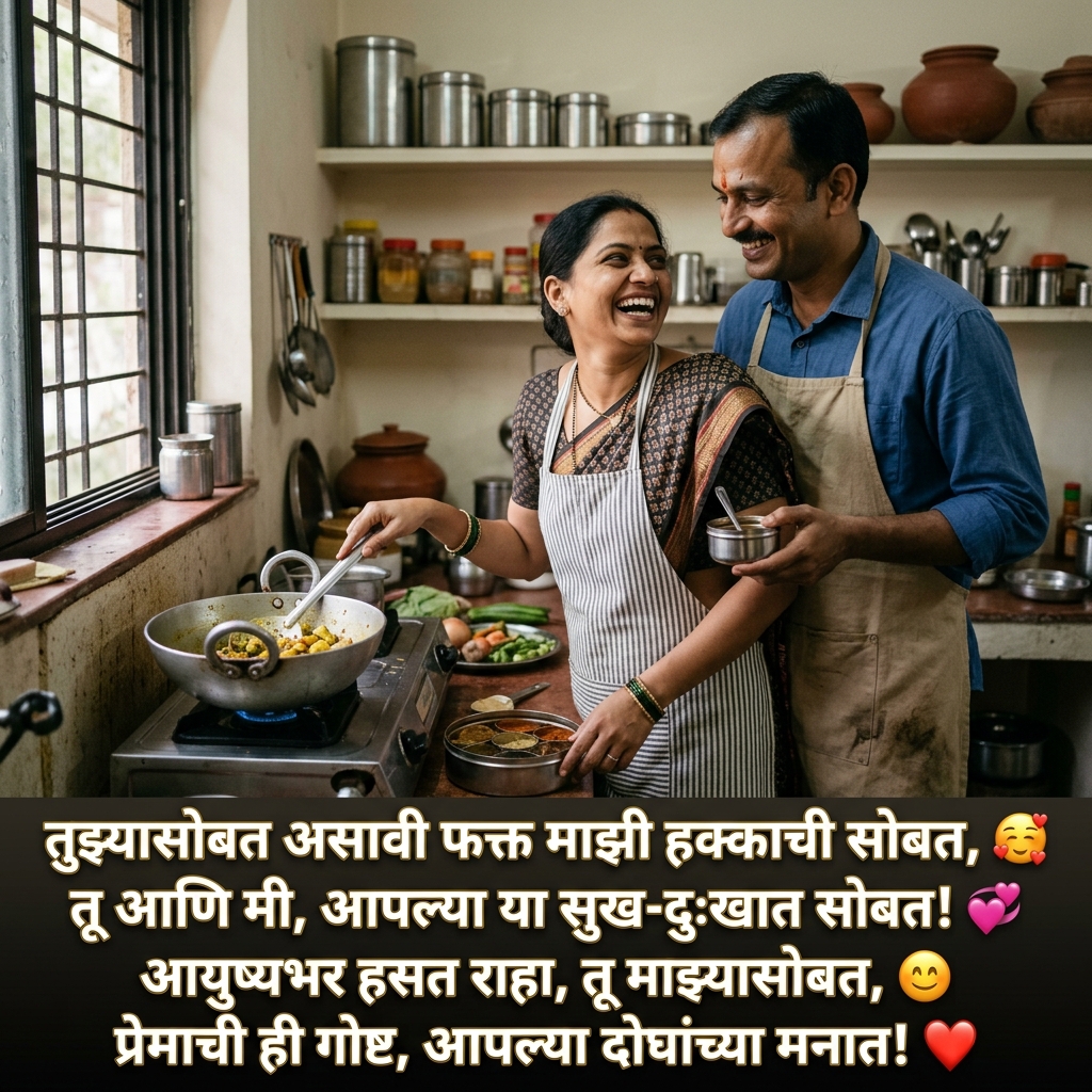 Couple Shayari in Marathi