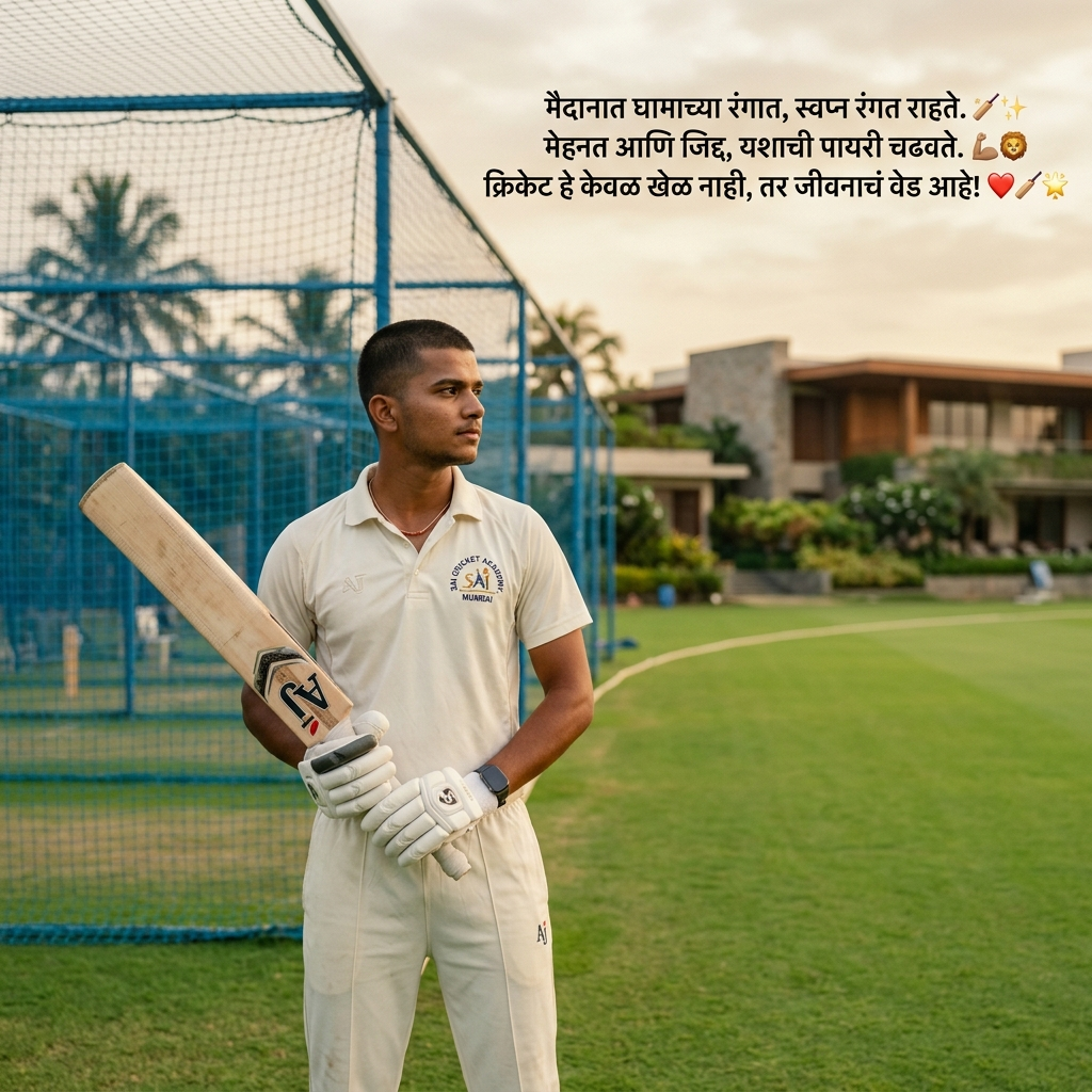 Cricket Shayari in Marathi
