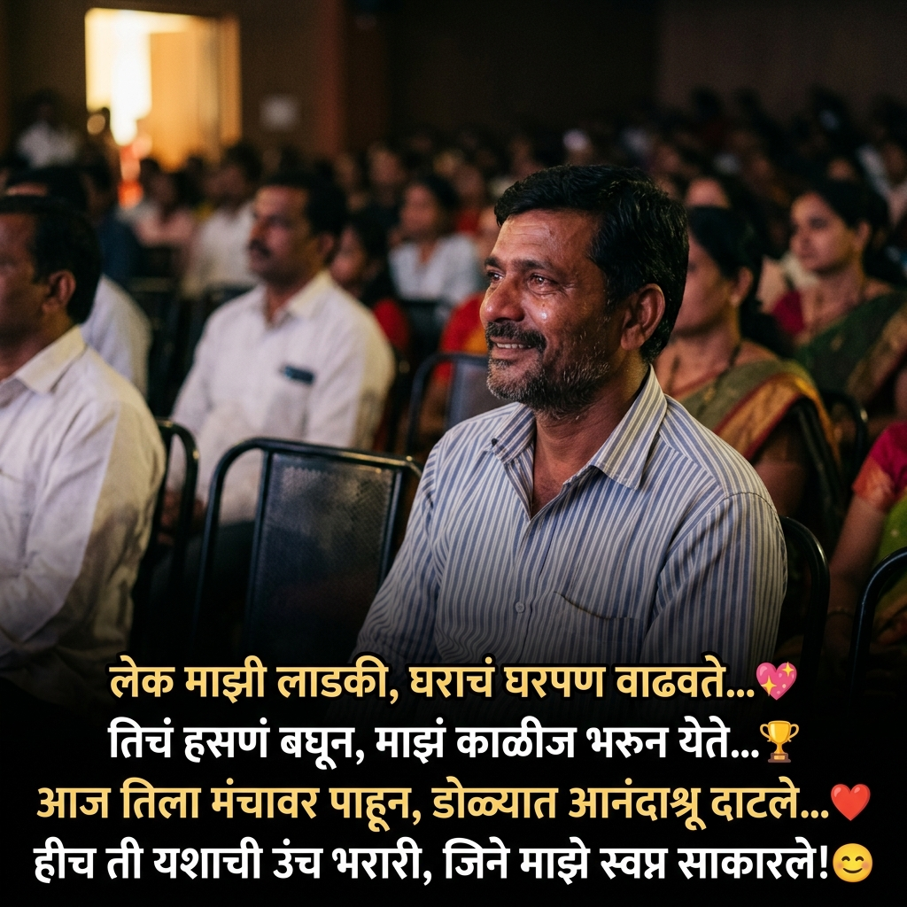 Daughter Shayari in Marathi