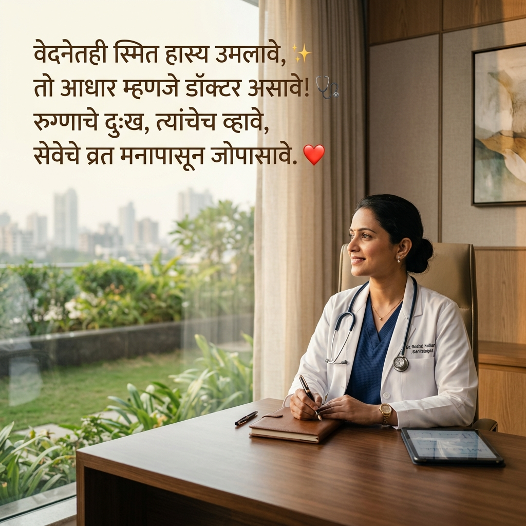 Doctor Shayari in Marathi