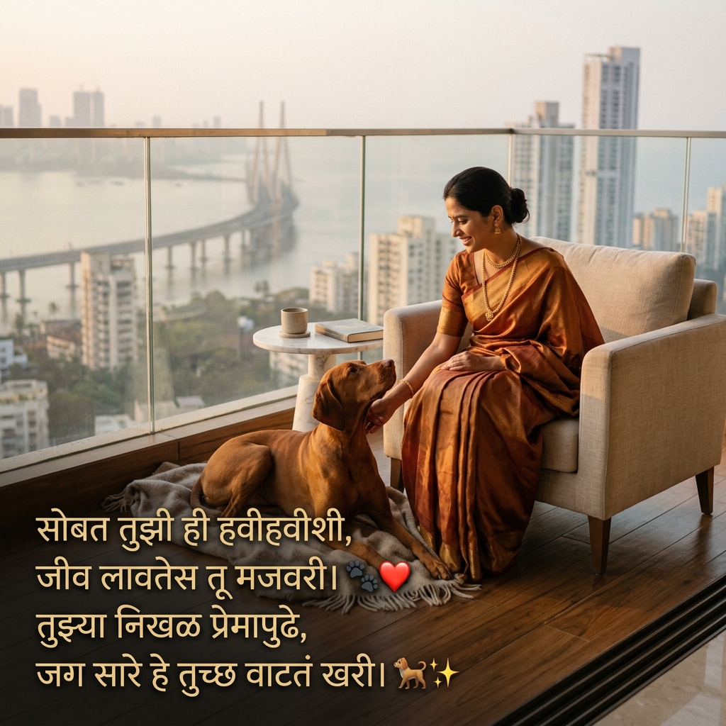 Dog Shayari in Marathi