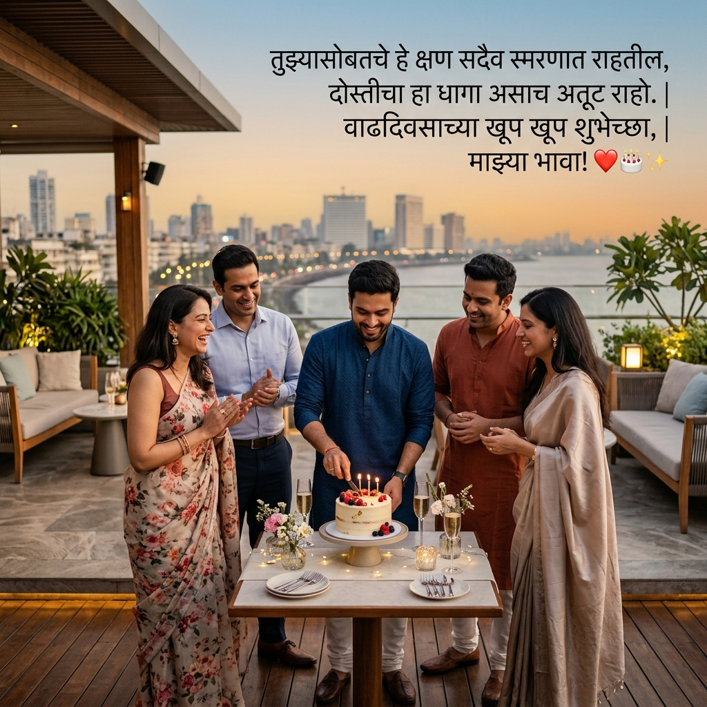 Dost Birthday Shayari in Marathi