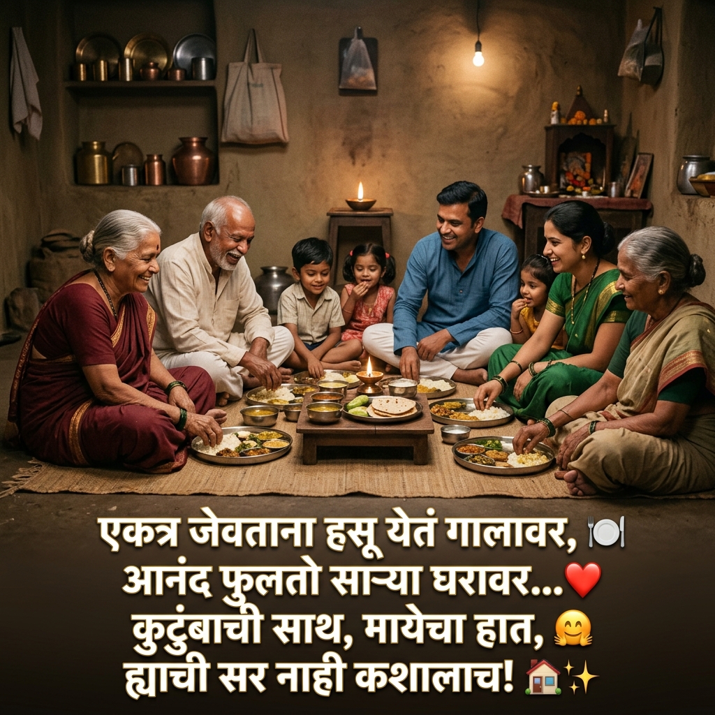 Family Shayari in Marathi