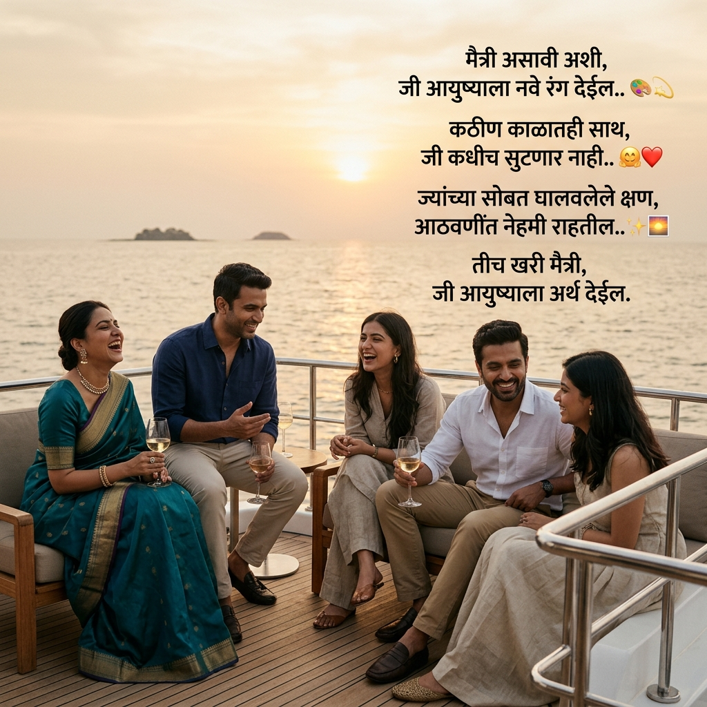 Friendship Shayari in Marathi