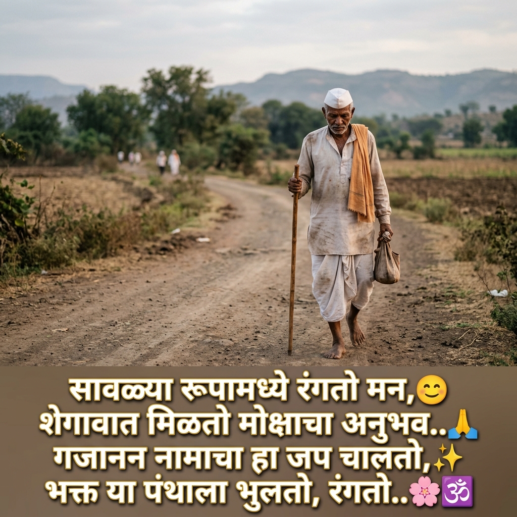 Gajanan Maharaj Shayari in Marathi