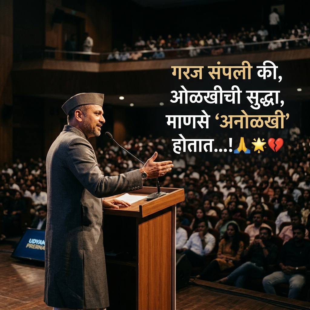 Garaj Shayari in Marathi