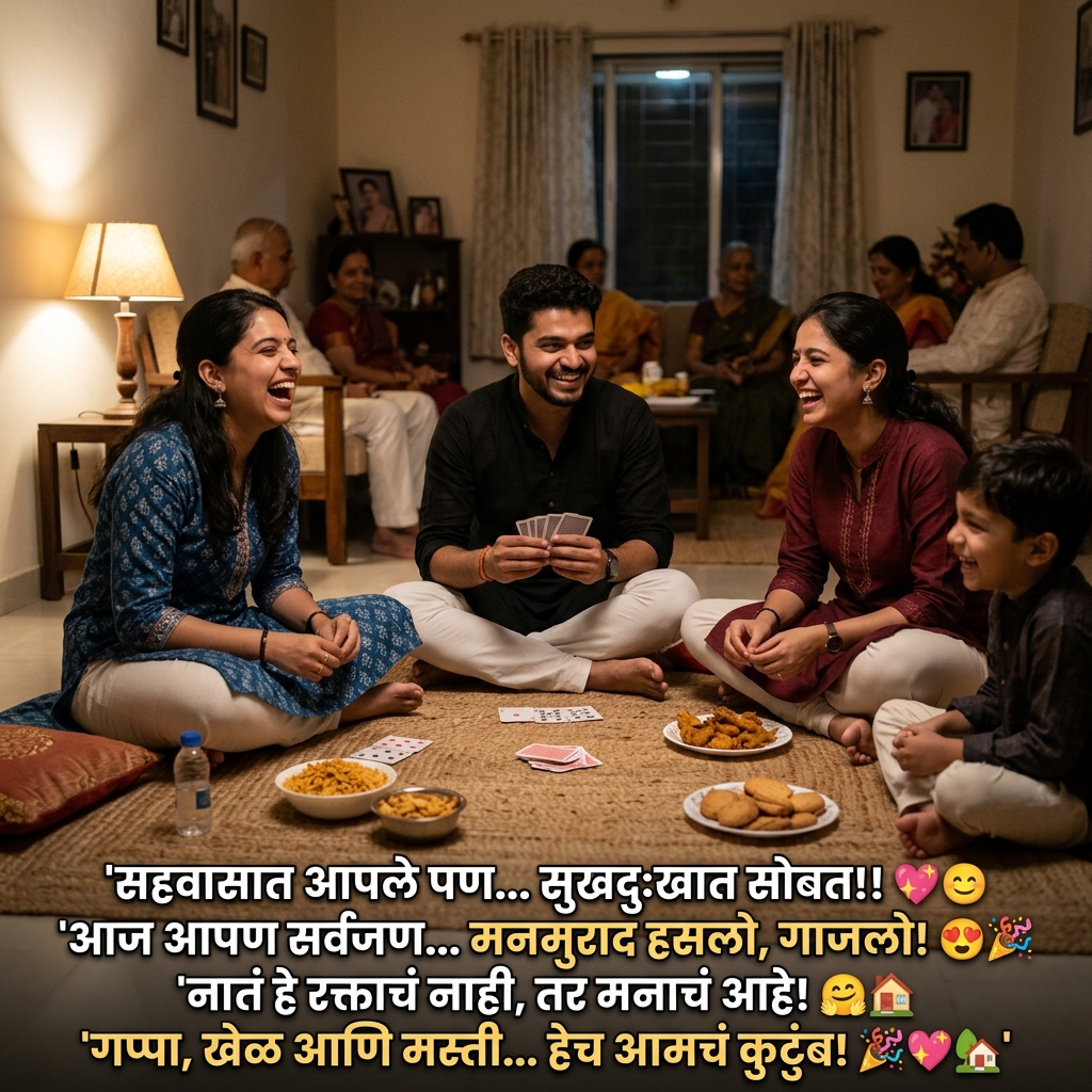 Get Together Shayari in Marathi