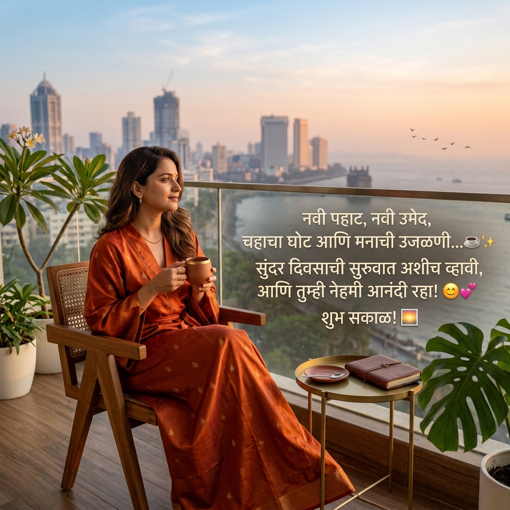 Good Morning Shayari in Marathi
