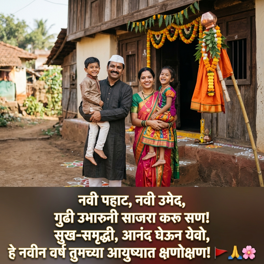 Gudi Padwa Shayari in Marathi