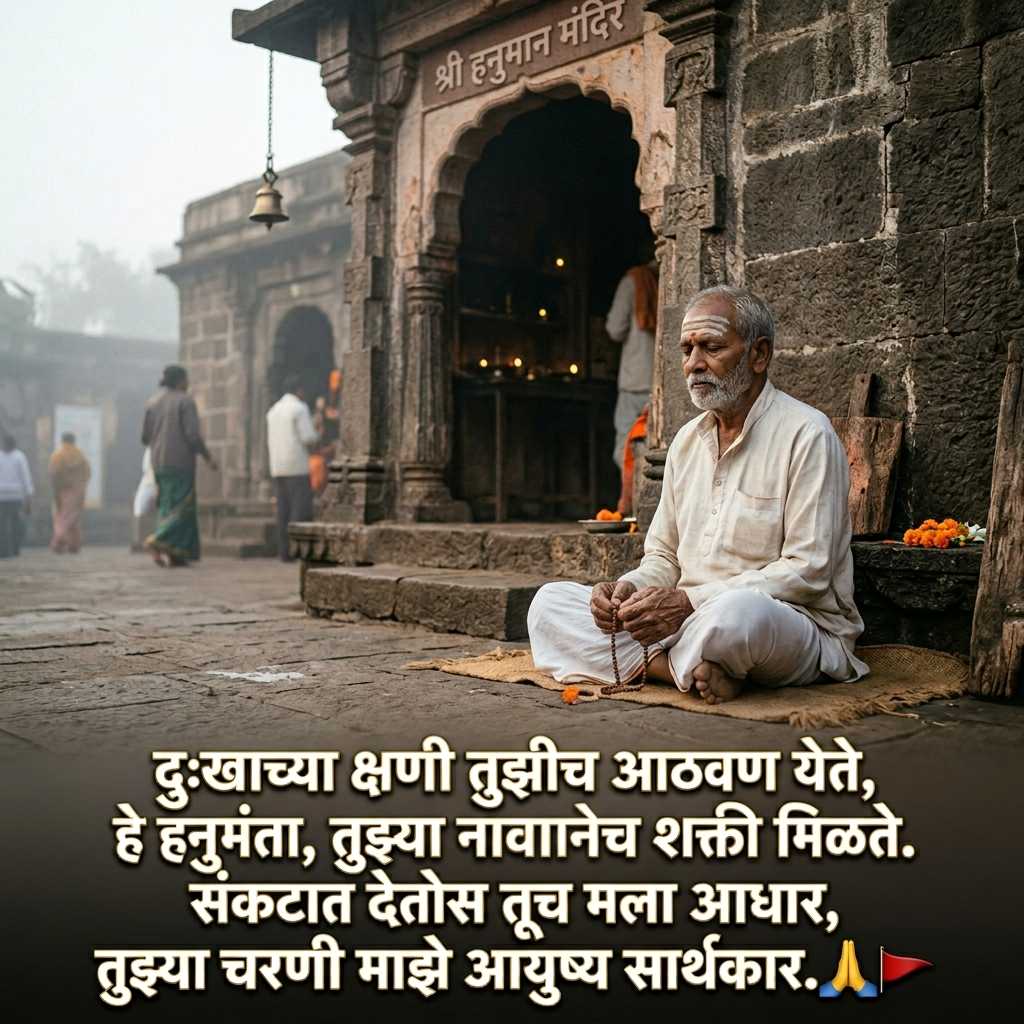 Hanuman Shayari in Marathi