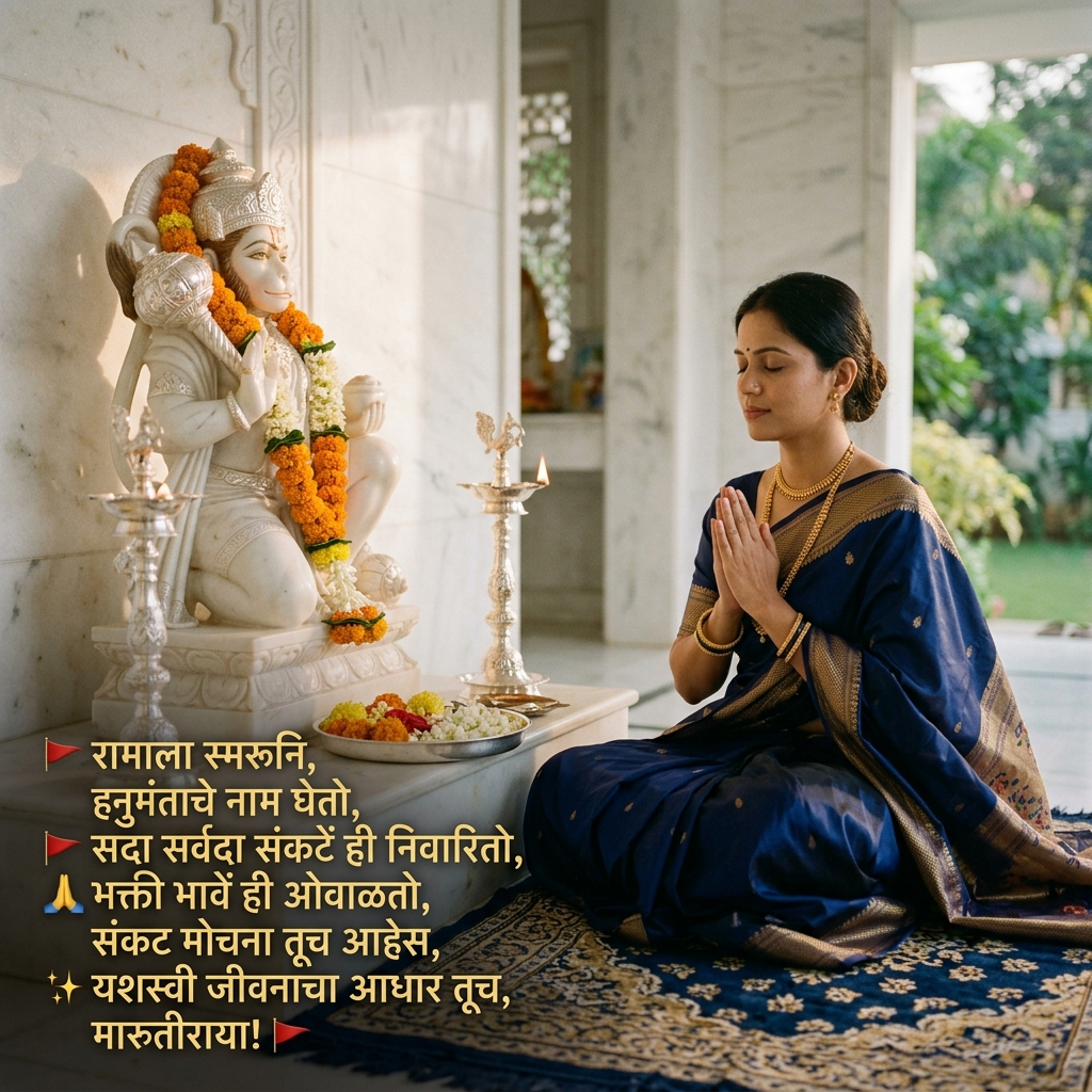 Hanuman Shayari in Marathi