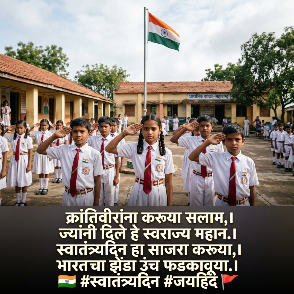 Independence Day Shayari in Marathi