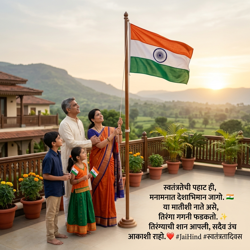 Independence Day Shayari in Marathi