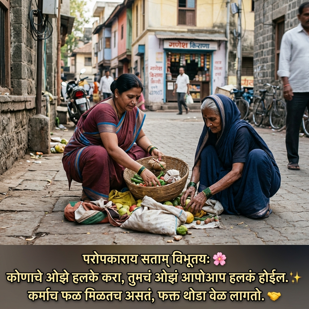 Karma Shayari in Marathi