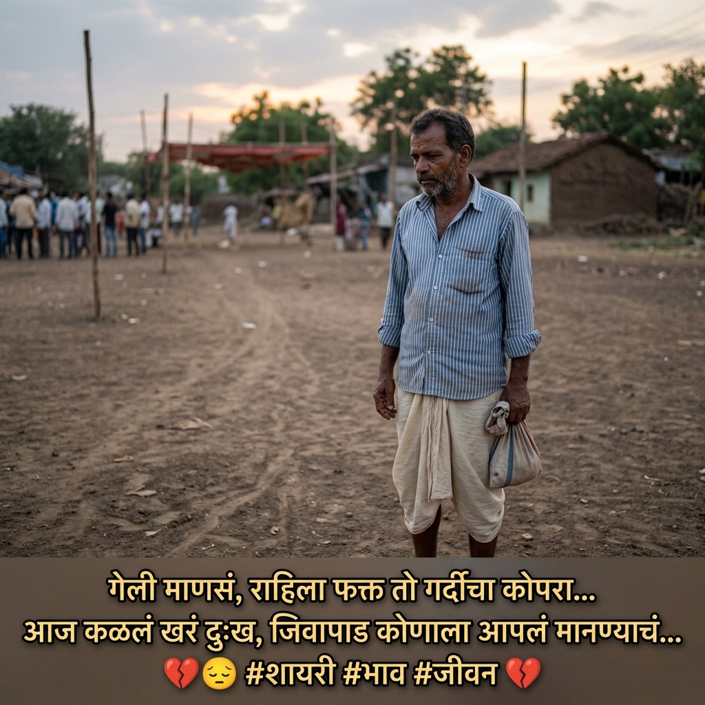 Khot Shayari in Marathi