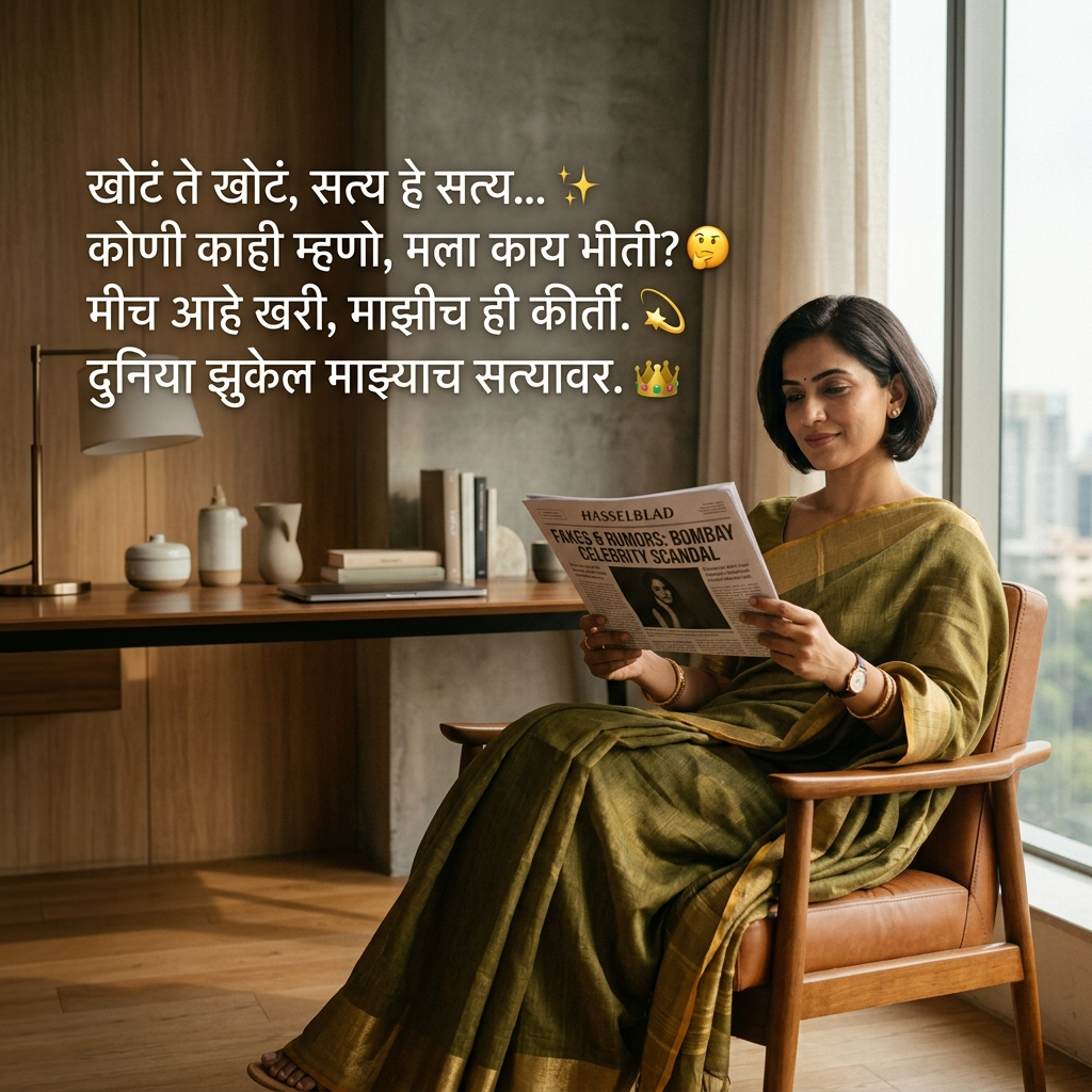 Khot Shayari in Marathi