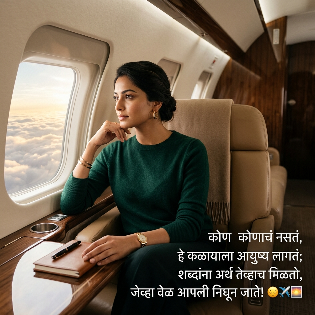Kon Konach Nast Shayari in Marathi