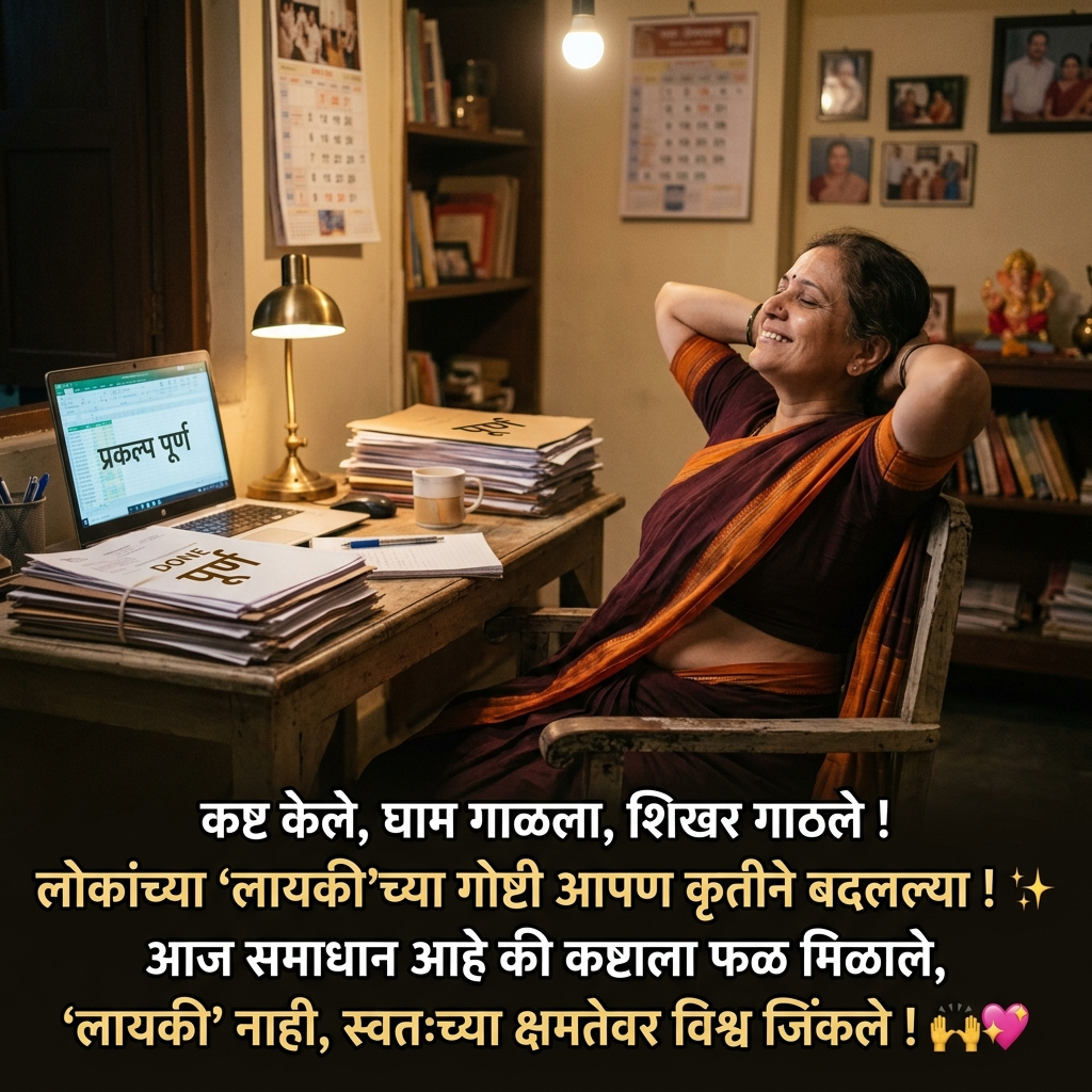 Layki Shayari in Marathi