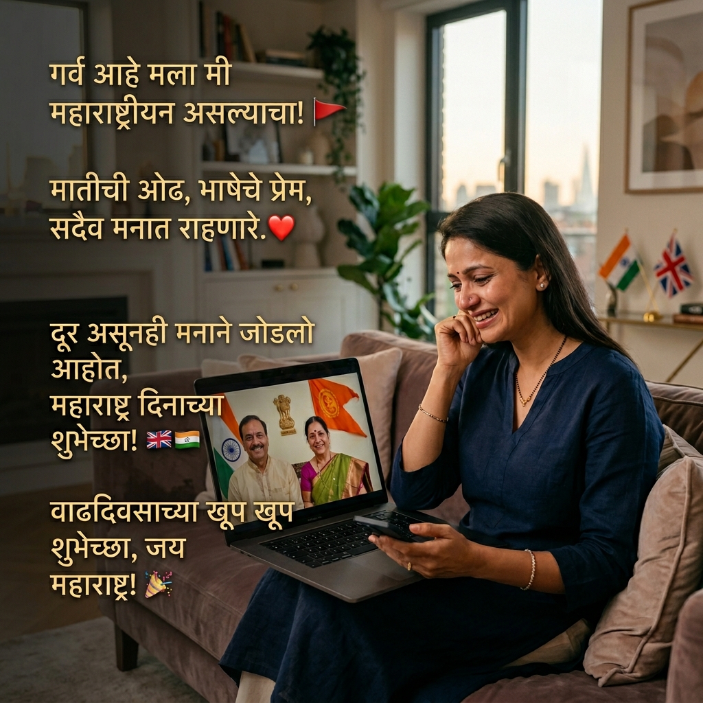 Maharashtra Din Shayari in Marathi 