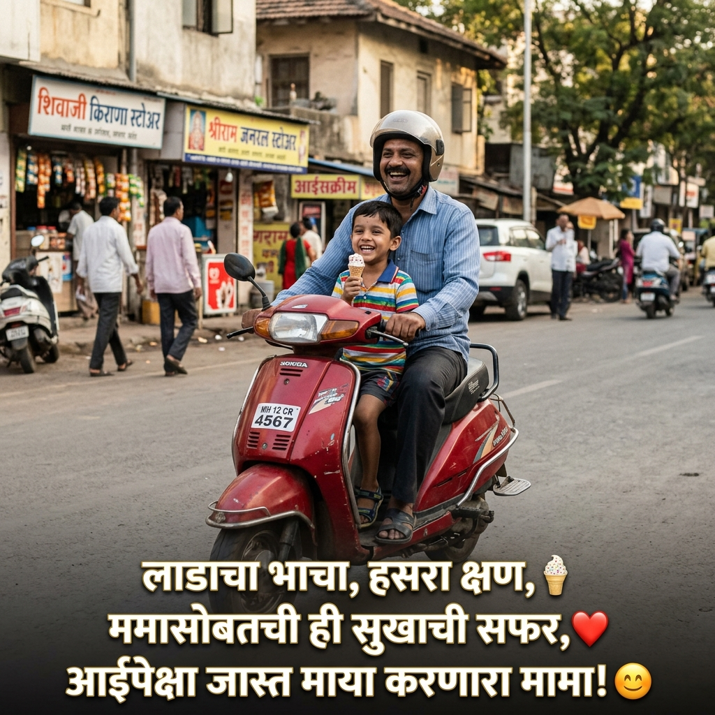 Mama Shayari in Marathi