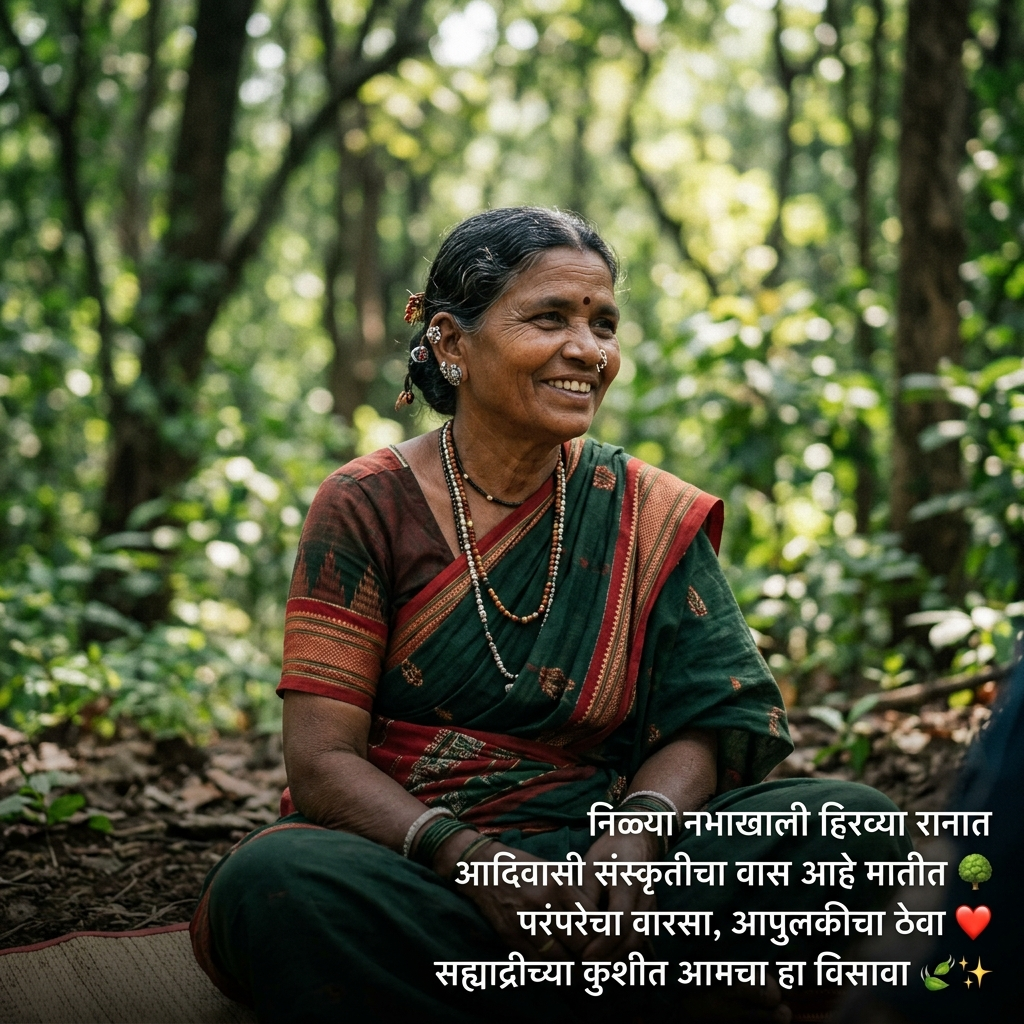 Adivasi Shayari in Marathi