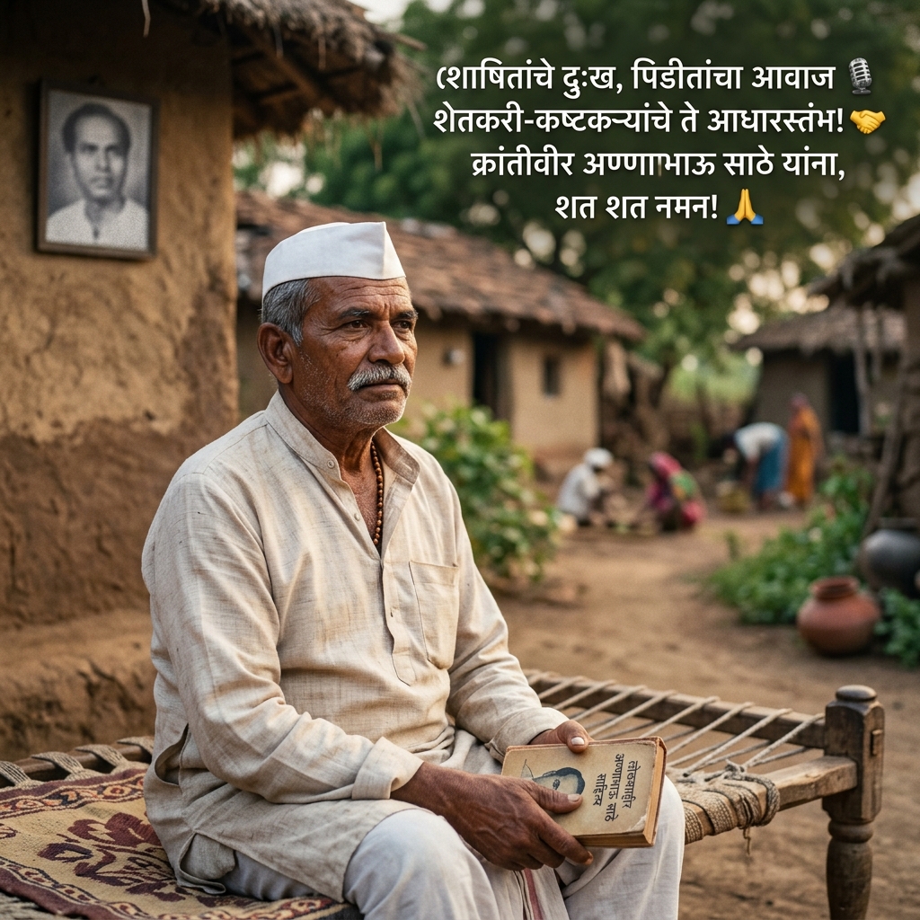 Annabhau Sathe Shayari in Marathi
