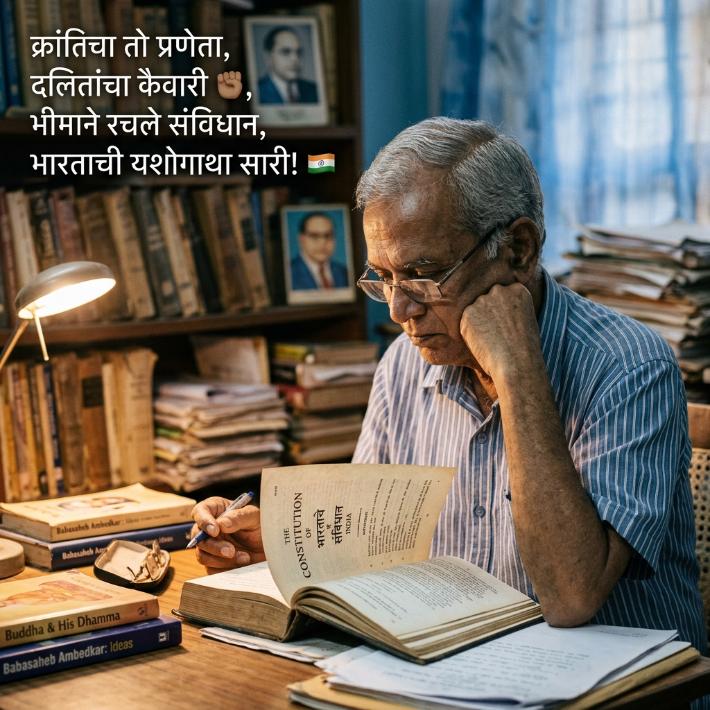 Babasaheb Ambedkar Shayari in Marathi