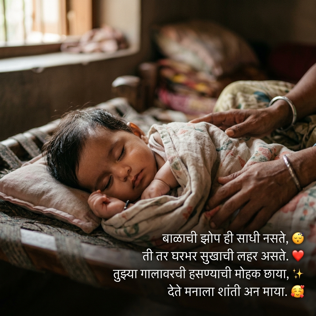 Baby Shayari in Marathi