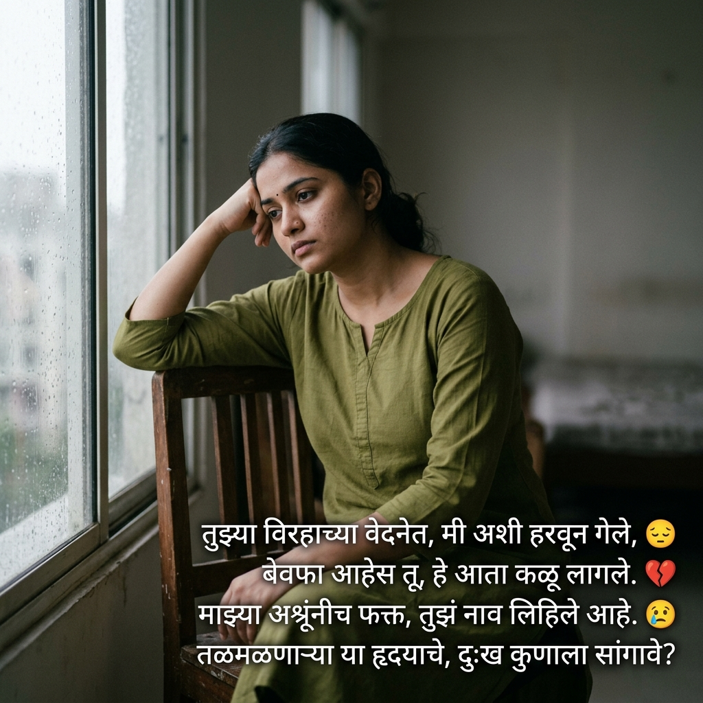 Bewafa Shayari in Marathi 