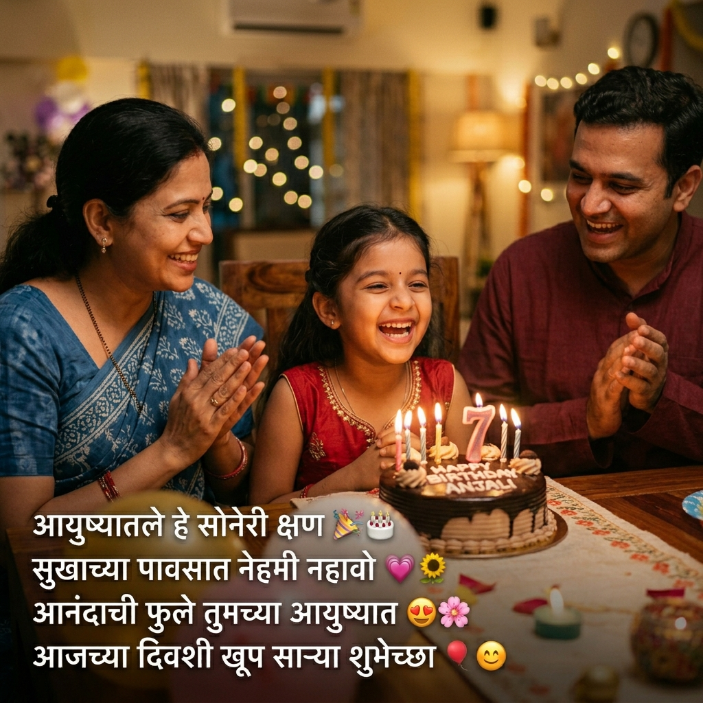 Birthday Shayari in Marathi