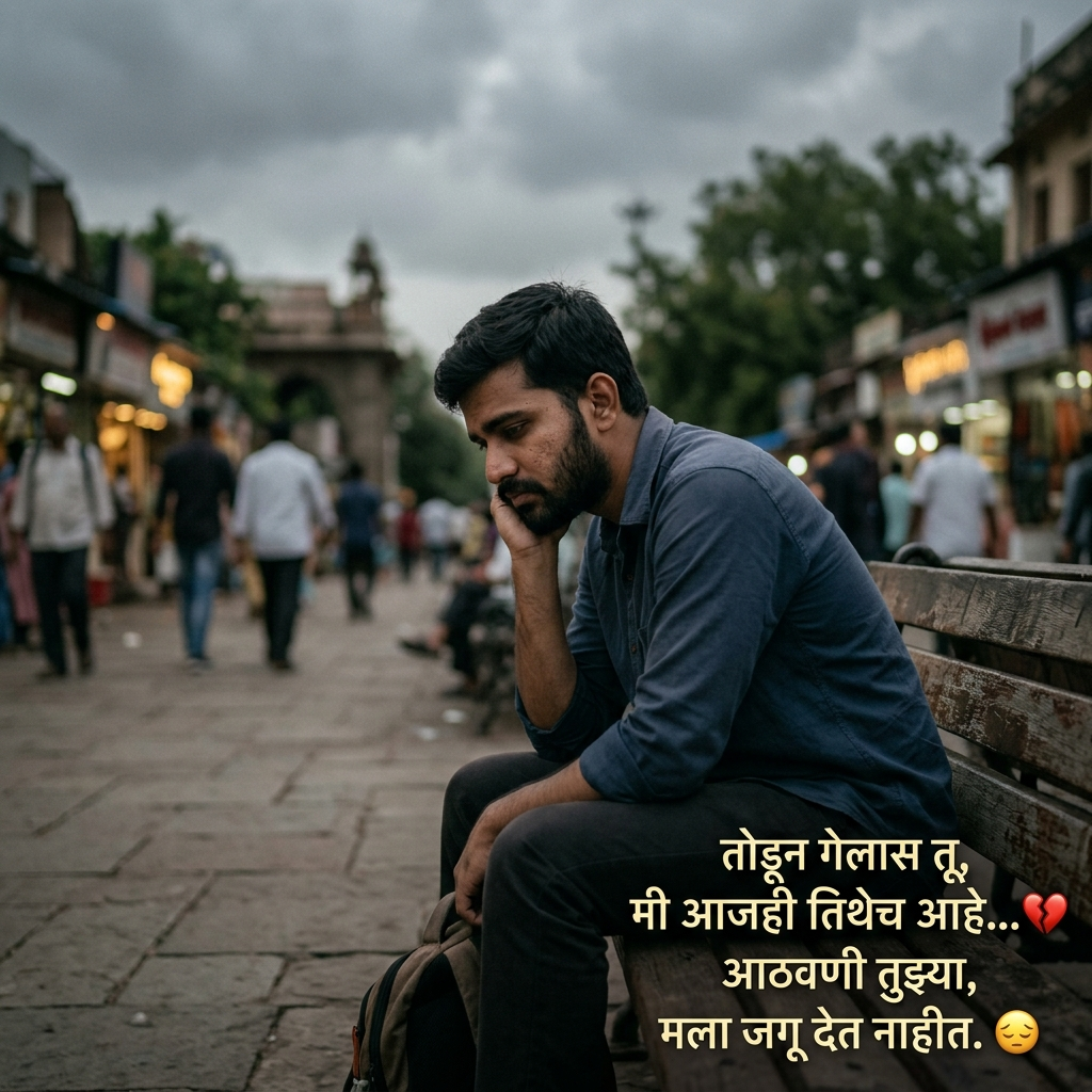 Breakup Shayari in Marathi 