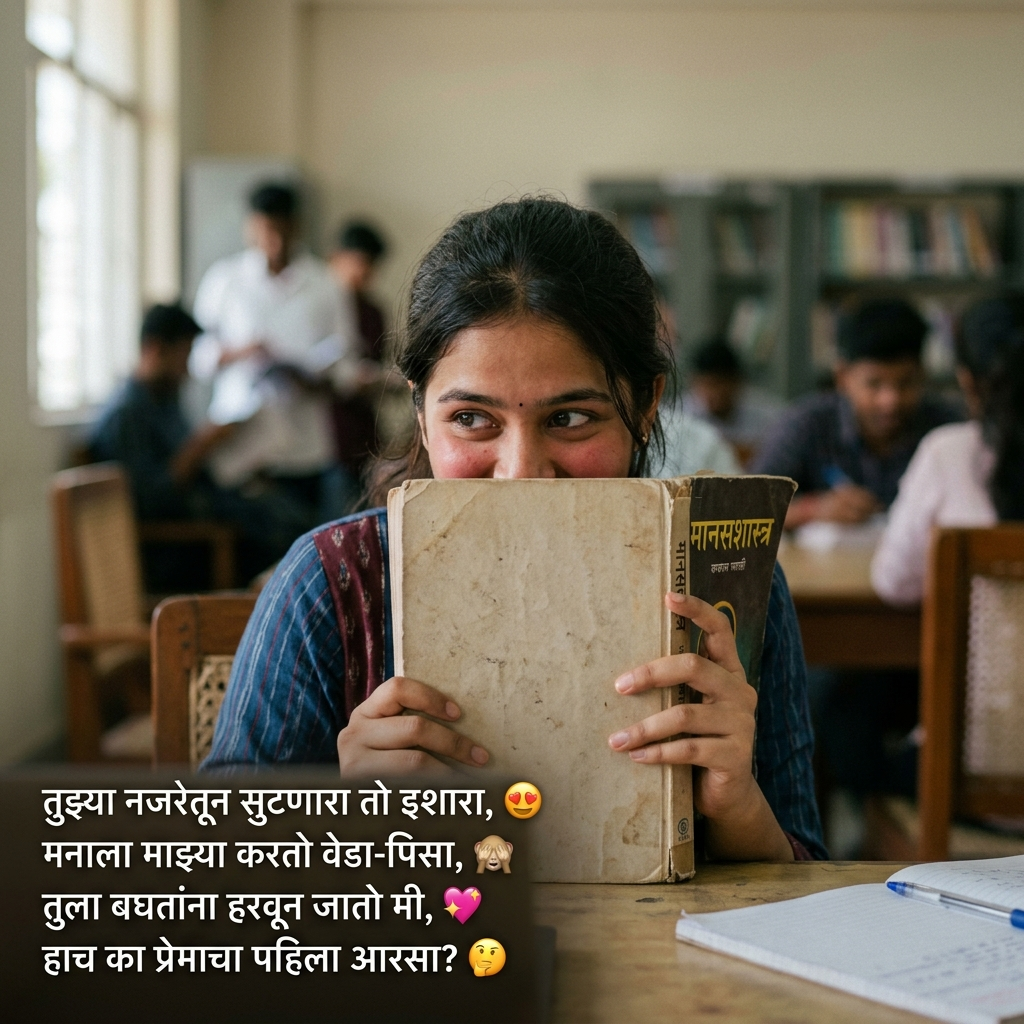Crush Shayari in Marathi