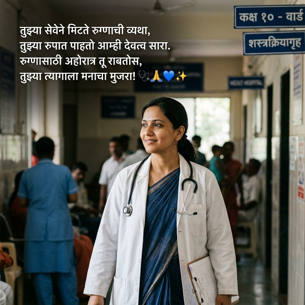 Doctor Shayari in Marathi