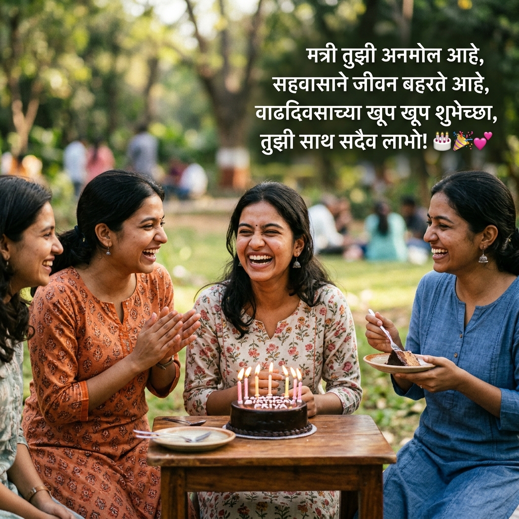 Dost Birthday Shayari in Marathi