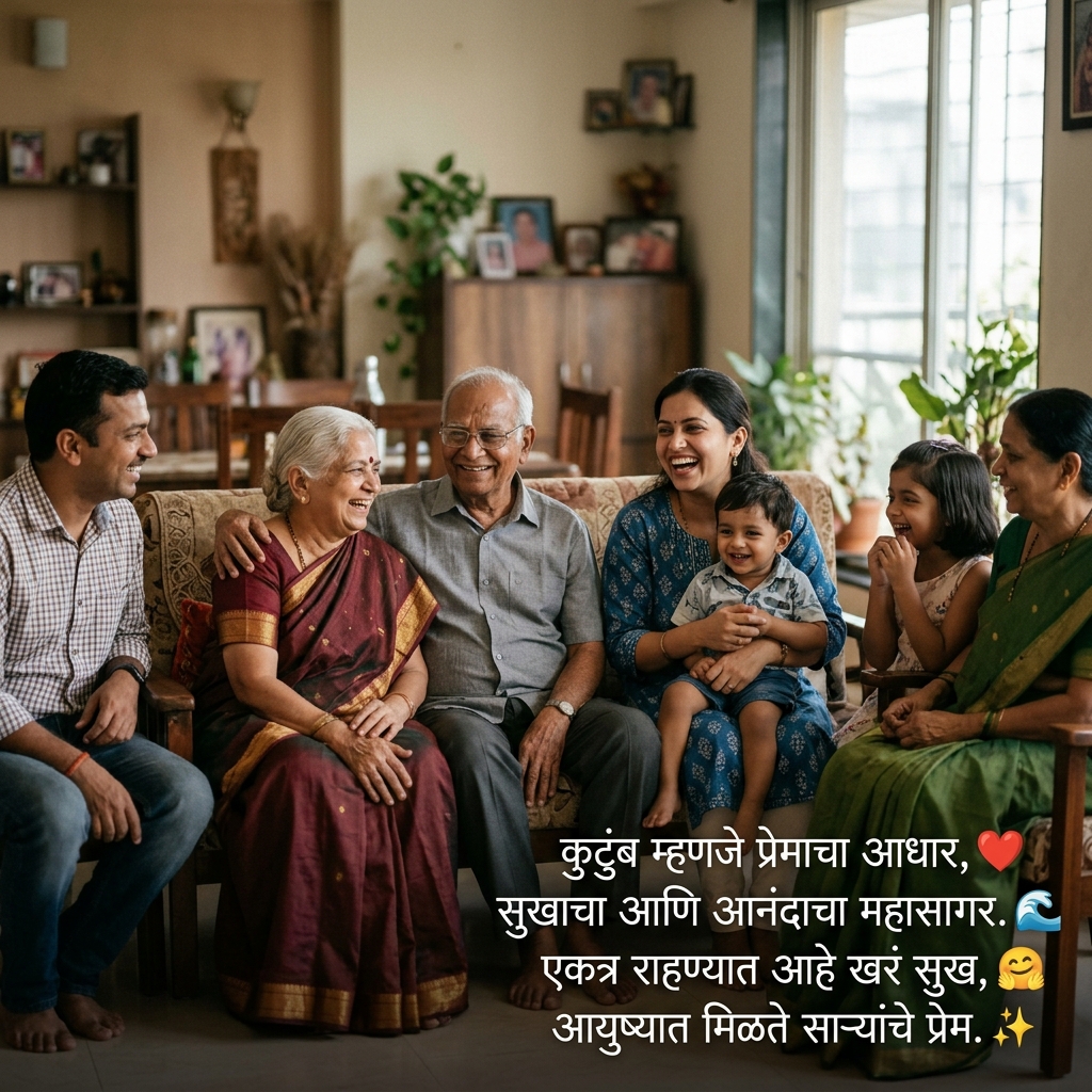 Family Shayari in Marathi