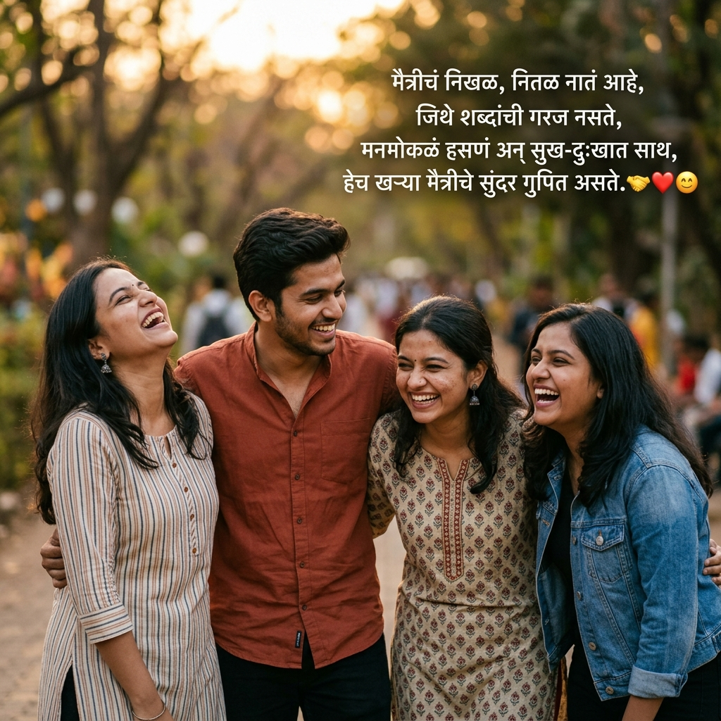Friendship Shayari in Marathi